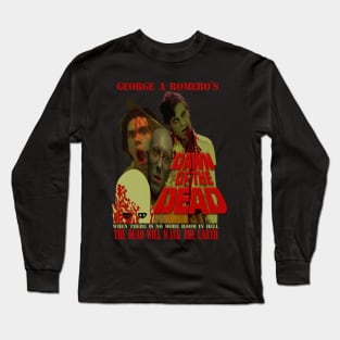 Dawn Of The Dead,Classic Horror (Version 3) Long Sleeve T-Shirt